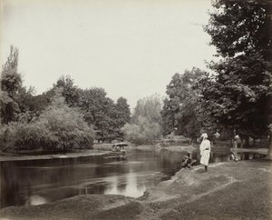 Støvkanal under Chunar Bagh, Kashmir